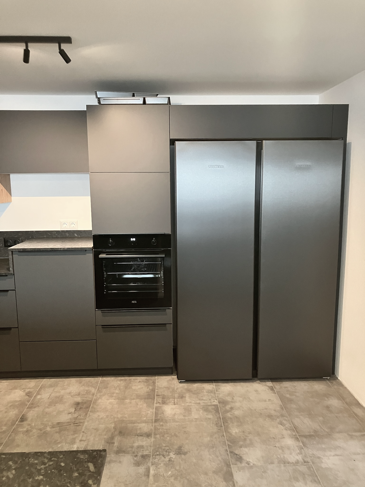 Küche mit Altholzelemente